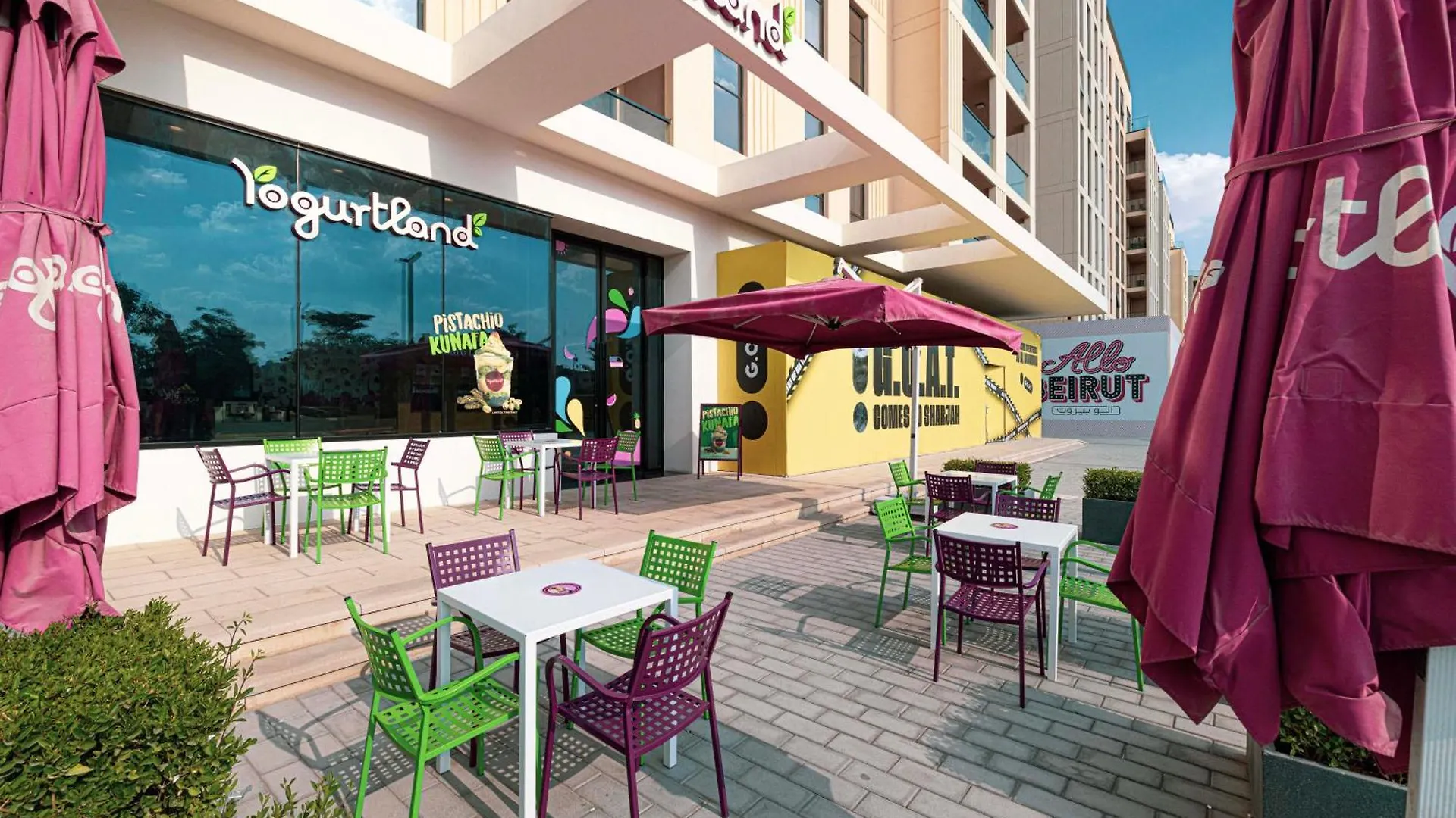 Studio Apartment With Balcony - Infinity View Sharjah