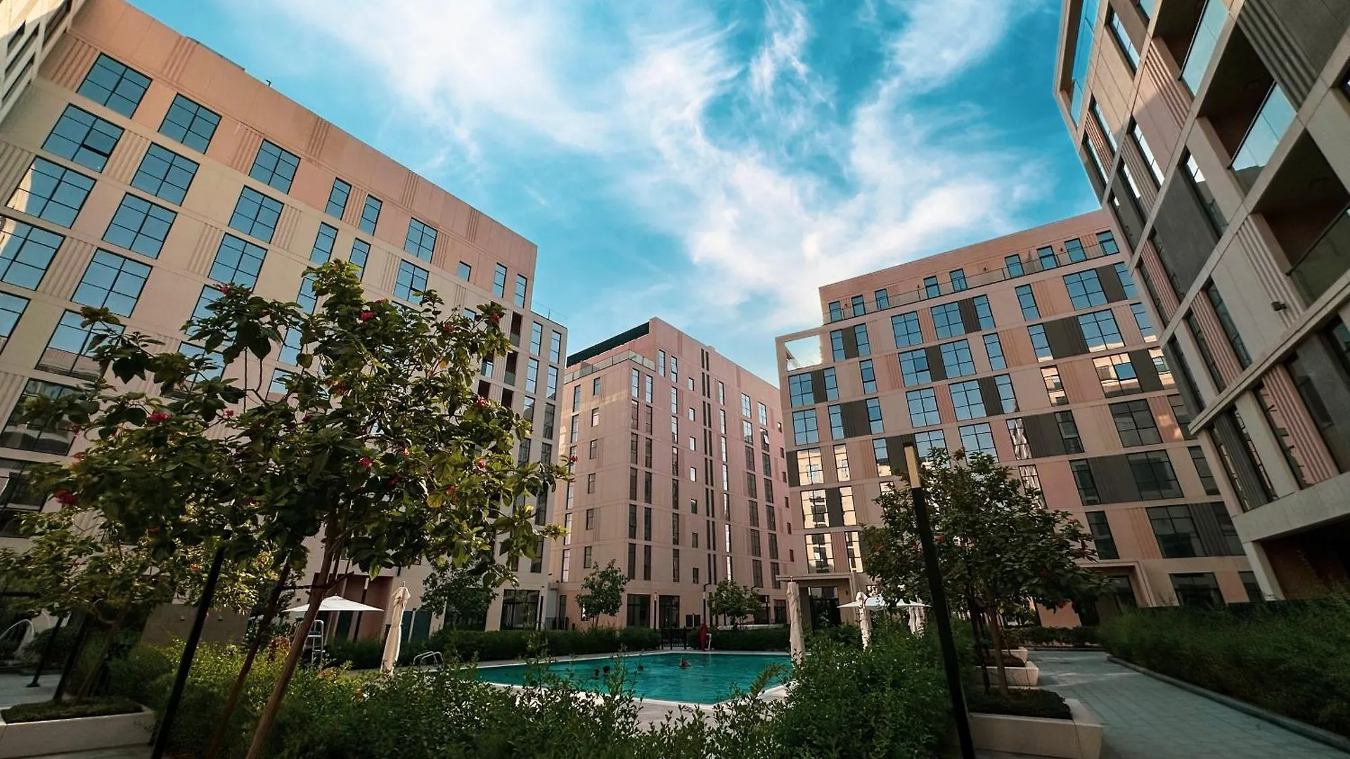 Studio Apartment With Balcony - Infinity View Sardzsa Egyesült Arab Emírségek